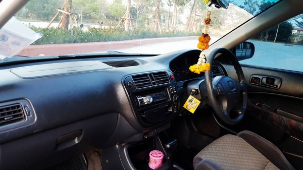 Civic Coupe 2 ประตู ปี99 ตัวท็อป เปลี่ยนเครื่อง D15b Vtec-3stage