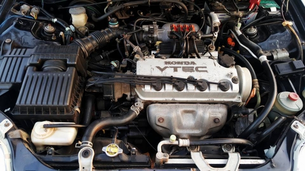 Civic Coupe 2 ประตู ปี99 ตัวท็อป เปลี่ยนเครื่อง D15b Vtec-3stage