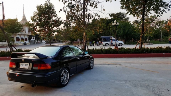 Civic Coupe 2 ประตู ปี99 ตัวท็อป เปลี่ยนเครื่อง D15b Vtec-3stage