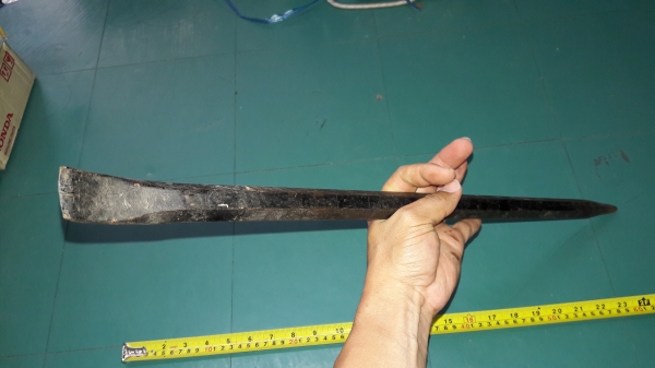 ขายชแลงหกเหลี่ยมยาว26นิ้ว เหล็กดีงานเก่าUSA ยุคสงคราม