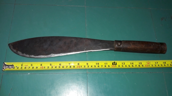 ขายมีดทหารญี่ปุ่นเก่ายุคสงครามด้ามไม้เหล็กดีน้ำหนักดี