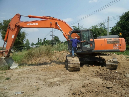 HITASHI ZX 330LC-3 JAPAN ใช้งาน 7842ช.ม เอกสารเล่มทะเบียน