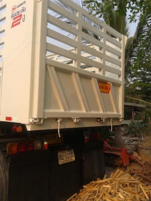 ขายหางพ่วงดั้ม3เพลา ดั้มสามมิตรปี56 ยาง80-\% หางสวยมากๆ