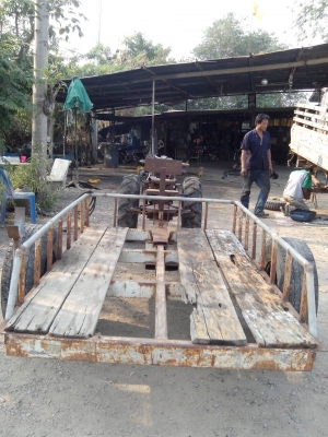 รถไถนั่งขับพร้อมกระแทะ เครื่อง 9.5 แรง พร้อมใช้งาน