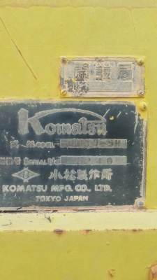 ขายเกรดเดอร์ komatsu GD37-5H