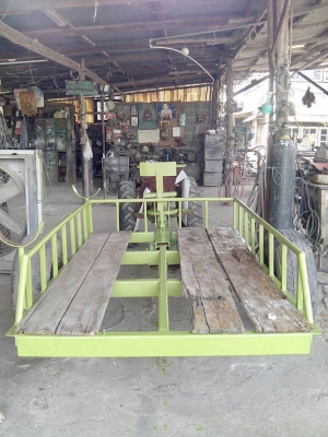 รถไถนั่งขับ พร้อมกระแทะ เครื่องคูโบต้า 9.5 แรง พร้อมใช้งาน