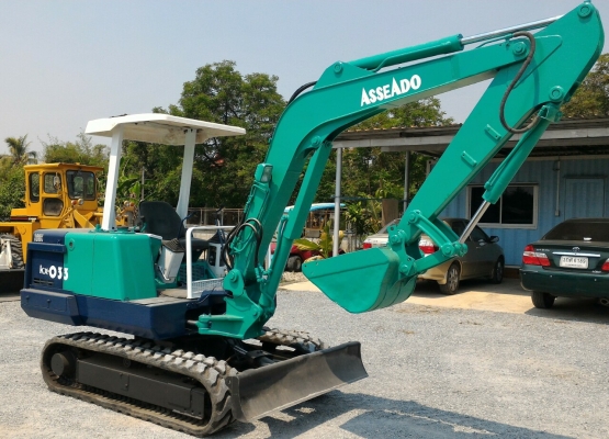 KUBOTA KX-033 เครื่อง 4สูบ สภาพสวยมาก ราคาถูก เก่าญี่ปุ่น พร้อมใช้งาน โทร.090-986-2521 อ๊อบ