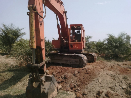 ขาย แบคโฮ PC120 สภาพพร้อมใช้งาน เอกสารใบซื้อขาย รถใช้งานอยู่ประจำ ราคาต่อรองได้