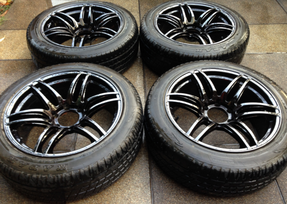 ล้อ MR II ขอบ20 กว้าง 9นิ้ว ET20 สภาพสวย95\% ไม่มีซ่อม พร้อมยางปี14 ดอกเต็ม ใช้กันยาว ราคาเร้าใจ