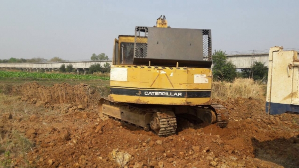 ขาย แบคโฮ CAT E120 เก่านอก สภาพสวยพร้อมใช้งาน