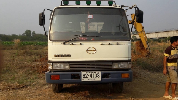 ขาย 6 ล้อดั้ม ยาง 825/16 HINO FD3H เครื่อง HO7D 195 แรงม้า เบรคทิฟฟี่ พวงมาลัยพาวเวอร์ ทะเบียนพร้อมโอน