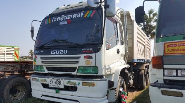 ขาย10ล้อ 2เพลา เดก้า320 ปี50 สภาพสวย เครื่องดี เอกสารทะเบียนครบ มีระบบลากลูก