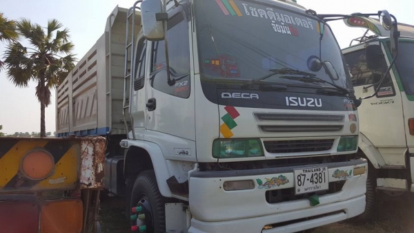 ขาย10ล้อ 2เพลา เดก้า320 ปี50 สภาพสวย เครื่องดี เอกสารทะเบียนครบ มีระบบลากลูก