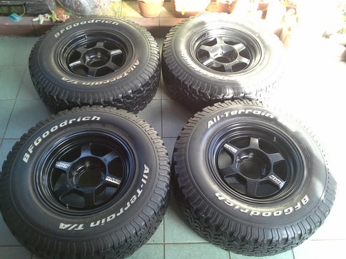 TE37 + BF All USA. 265/70/16 ปี08 สวยๆ 1ชุด