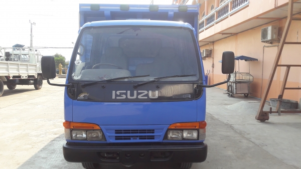 Isuzu Nkr66Lx5T เครื่อง 4HF-120 แรงม้า กระบะสแตนแหลส กว้าง 2.00 ม. ยาว 4.50 ม. ทะเบียนพร้อมโอน