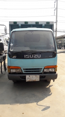 Isuzu Nkr66Lx5T เครื่อง 4HF-120 แรงม้า กระบะสแตนแหลส กว้าง 2.00 ม. ยาว 4.50 ม. ทะเบียนพร้อมโอน