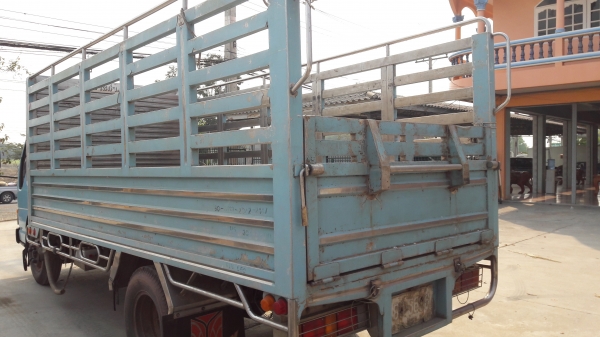 Isuzu Nkr66Lx5T เครื่อง 4HF-120 แรงม้า กระบะสแตนแหลส กว้าง 2.00 ม. ยาว 4.50 ม. ทะเบียนพร้อมโอน
