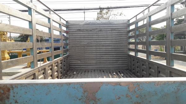 Isuzu Nkr66Lx5T เครื่อง 4HF-120 แรงม้า กระบะสแตนแหลส กว้าง 2.00 ม. ยาว 4.50 ม. ทะเบียนพร้อมโอน