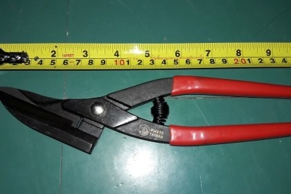 ขายกรรไกรตัดแผ่นเมทัลชีตขนาด10" นกใหญ่ไต้หวันKING EAGLE Made in Taiwan.