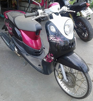 ขายได้ขาย Yamaha Fino ปี53 อาร์มท่อ