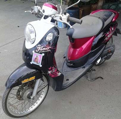 ขายได้ขาย Yamaha Fino ปี53 อาร์มท่อ
