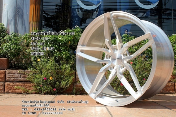 ขายล้อแท้ FACE WHEELS ล้อฟอจแท้ขอบ21 ใส่ PORSCHE