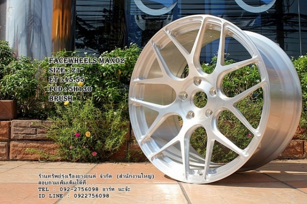 ขายล้อแท้ FACE WHEELS ล้อฟอจแท้ขอบ21 ใส่ PORSCHE