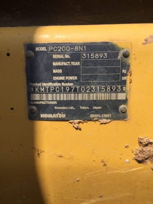 ขายแบคโค KOMATSU PC200-8 ใช้งาน7พันชั่วโมง เอกสารเล่มทะเบียนพร้อมโอน ราคา1.8ล้าน สนใจโทร 090-8588220คุณนะ 093-3258446คุณบิว หรือเข้าดูสินค้าอื่นๆได้ที่ www.truck.in.th/498 หรือเพจFacebook ณรงค์ ซื้อขายรถมือสอง (เว็บไซต์ส่วนตัว) หรือFacebook คุณนะ รถบรรทุก