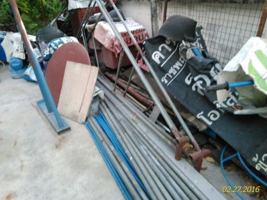 ขายเต็นท์ผ้าใบมือสอง 6 เสา ขนาด 4x8 เมตร ราคาถูก