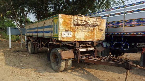 หางพ่วง2เพลาดั้ม อู่พนัส ยาว630m