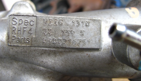 ขาย Turbo IHI D-Max 2.5 DDI ถอดจากตัว Superplatinum