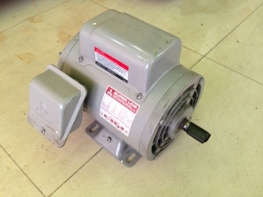ขายมอเตอร์ Mitsubishi 1HP. 220V SCL-KR ไฟบ้าน สภาพสวยเดิมๆ พร้อมใช้งาน