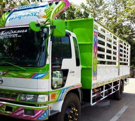 หกล้อ ฮีโน่ FF17 EH700 ช่วงยาว 7.20ม สภาพดีสวยพร้อมใช้งาน ทะเบียนพร้อมโอน