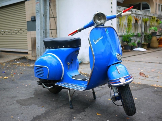 ขาย Vespa 64 อินเดีย หัว 59 พร้อมทะเบียนแท้โอนขนส่ง สีทำมาใหม่ไม่มีผุสภาพสวยมาก ขาย Vespa 64 อินเดีย หัว 59 พร้อมทะเบียนแท้โอนขนส่ง สีทำมาใหม่ไม่มีผุสภาพสวยมาก