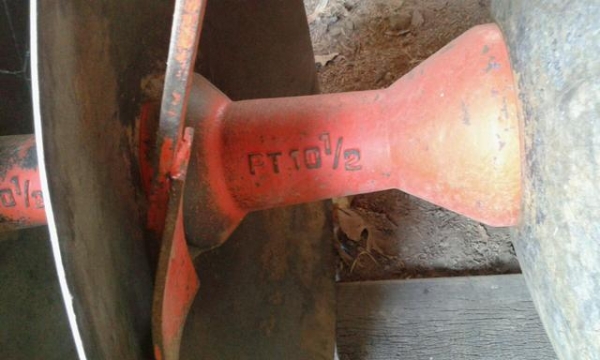 ผานพรวนPT6ใบ24นิ้วสภาพใหม่มากครับ