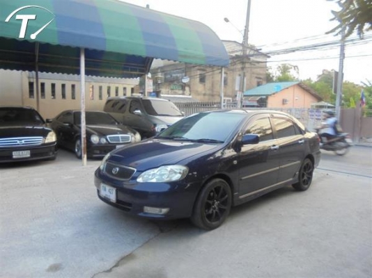 TOYOTA COROLLA ALTIS 1.8 E โฉม altis ตัวใหญ่ ปี 2001-2007 สีน้ำเงิน เกียร์ออโต้