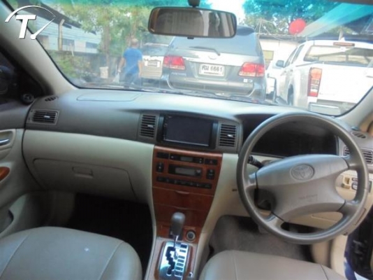 TOYOTA COROLLA ALTIS 1.8 E โฉม altis ตัวใหญ่ ปี 2001-2007 สีน้ำเงิน เกียร์ออโต้