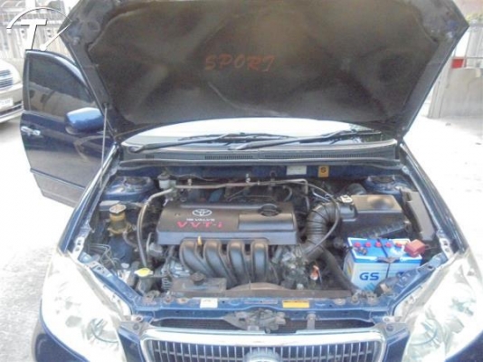 TOYOTA COROLLA ALTIS 1.8 E โฉม altis ตัวใหญ่ ปี 2001-2007 สีน้ำเงิน เกียร์ออโต้