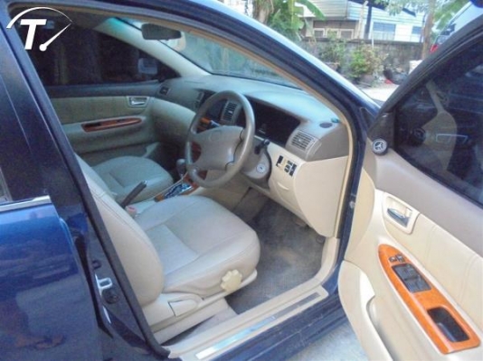TOYOTA COROLLA ALTIS 1.8 E โฉม altis ตัวใหญ่ ปี 2001-2007 สีน้ำเงิน เกียร์ออโต้