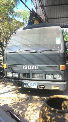 รถตู้ เครื่องเสียง ISUZU BUDDY เครื่อง เจ ออโต้ ติดแก๊ส เครื่องเสียง