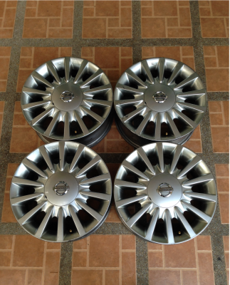 ล้อแท้ติดรถ Nissan Teana J31 ขอบ16 สภาพเดิม ไม่มีซ่อม ราคาไม่แพง
