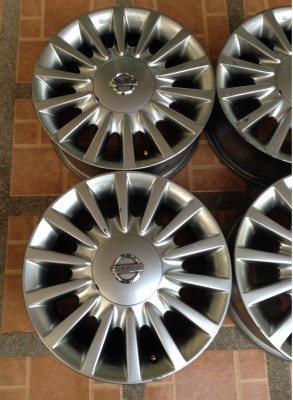 ล้อแท้ติดรถ Nissan Teana J31 ขอบ16 สภาพเดิม ไม่มีซ่อม ราคาไม่แพง