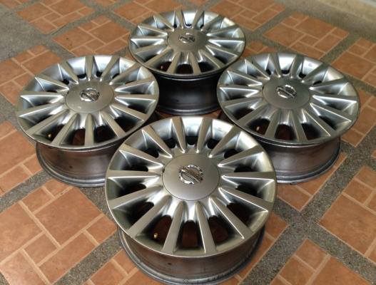 ล้อแท้ติดรถ Nissan Teana J31 ขอบ16 สภาพเดิม ไม่มีซ่อม ราคาไม่แพง