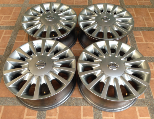 ล้อแท้ติดรถ Nissan Teana J31 ขอบ16 สภาพเดิม ไม่มีซ่อม ราคาไม่แพง
