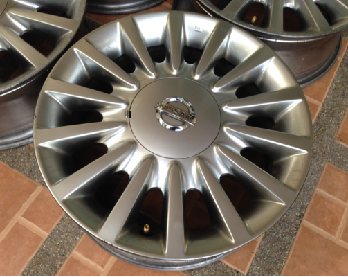 ล้อแท้ติดรถ Nissan Teana J31 ขอบ16 สภาพเดิม ไม่มีซ่อม ราคาไม่แพง