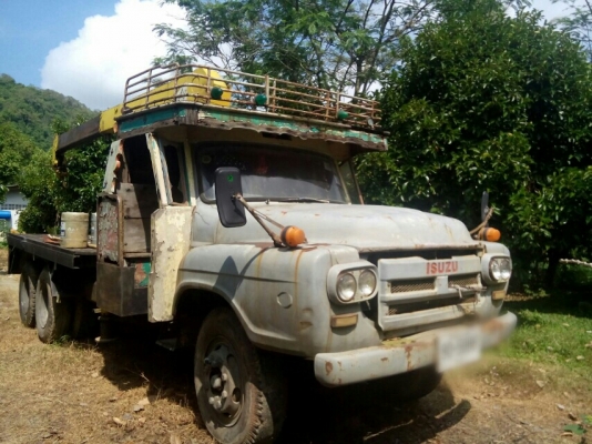 สิบล้อหัวยาว เพลาเดียว ติดเครน3 ตัน  พร้อมใช้งาน   เล่มพร้อม...