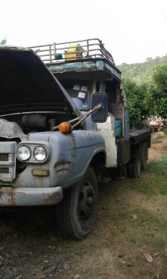 สิบล้อหัวยาว เพลาเดียว ติดเครน3 ตัน  พร้อมใช้งาน   เล่มพร้อม...