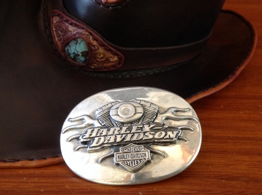 ขายหัวเข็มขัด Vintage Harley Davidson