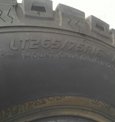 ขายยาง USA 265/75/16 สวยๆ