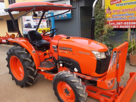 ปัญญาแทรคเตอร์..จัดมาให้ครับ ด่วน!!!คูโบต้า L3608 พร้อมใบมีดคานล่าง พร้อมโรตาลี่163 จัดส่ง อ.พรรณานิคม จ.สกลนคร